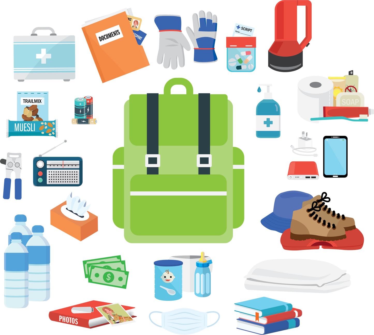 Mochila de Vida 5-6 Personas